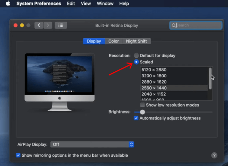 How to Check or Change macOS Screen Resolution?